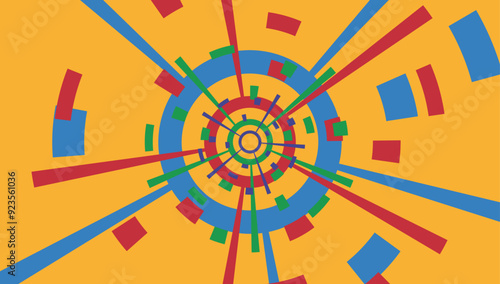 Fondo abstracto con colores