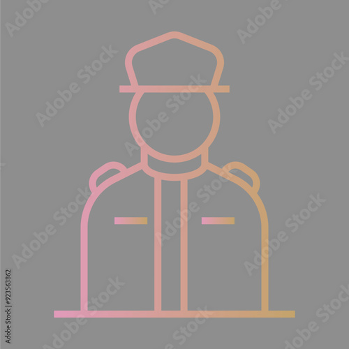 Doorman icon Design