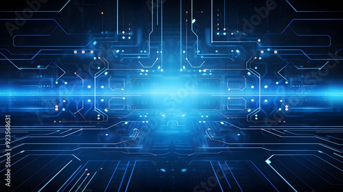 Abstract technology background Hi-tech communication concept futuristic digital innovation background vector illustration