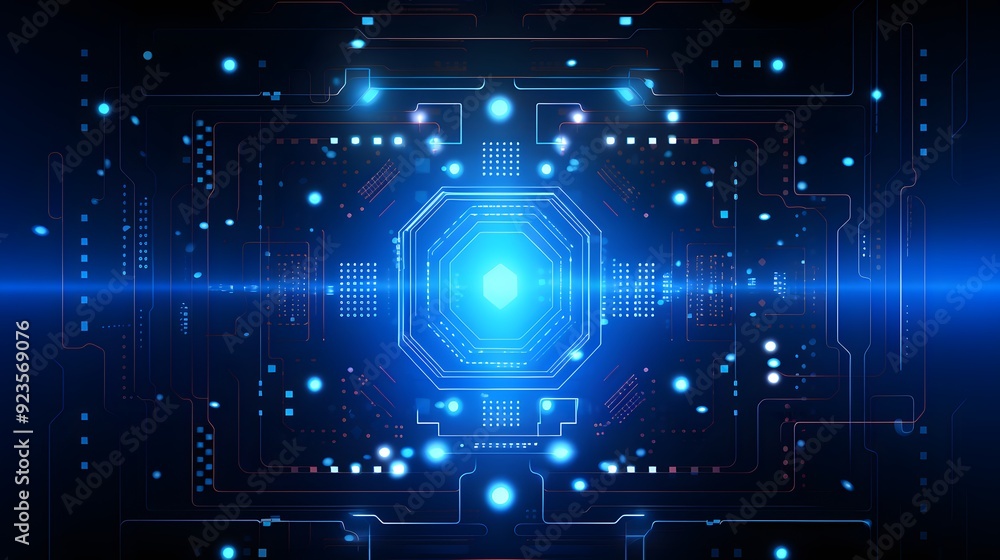 Abstract technology background Hi-tech communication concept futuristic digital innovation background vector illustration Abstract technology background Hi-tech communication concept futuristic digital innovation background vector illustration