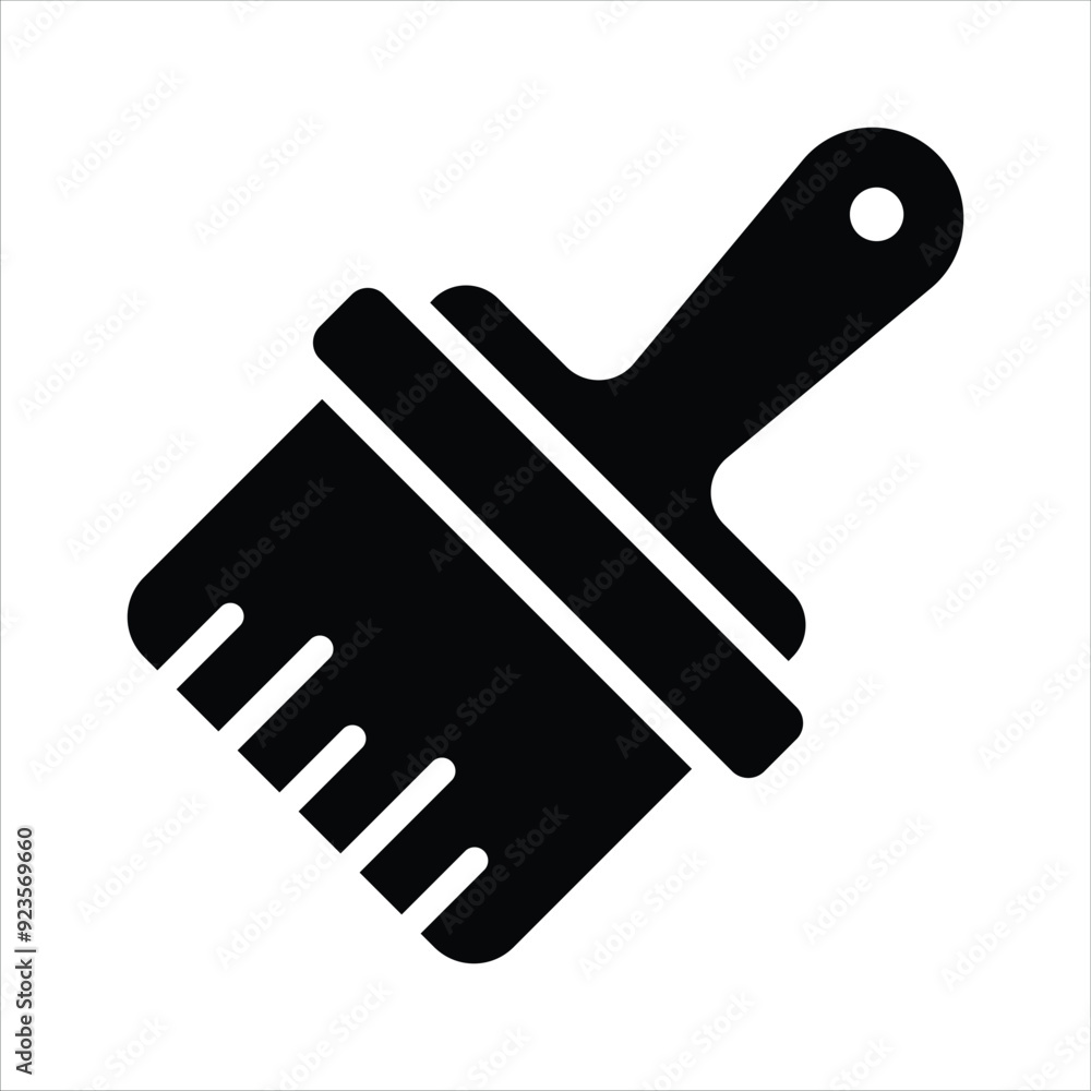 Handcrafted modern vector of paint brush, customizable icon Handcrafted modern vector of paint brush, customizable icon
