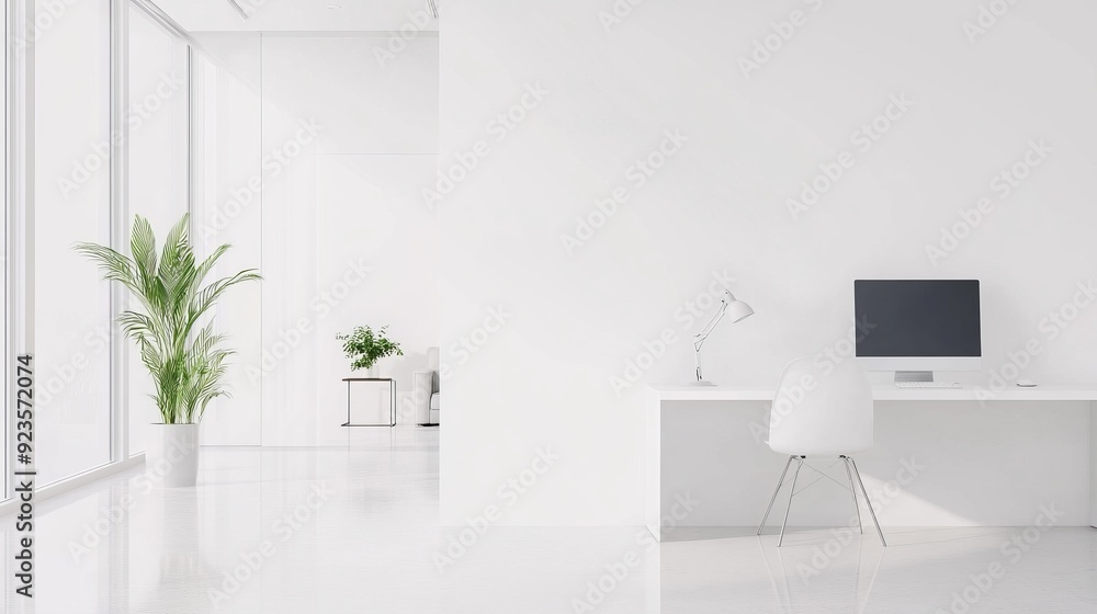 Minimalist Office Interior Minimalist Office Interior