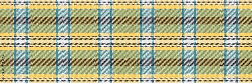 Girl background plaid pattern, packing textile seamless check. Attire tartan texture fabric vector in amber and cyan colors. Girl background plaid pattern, packing textile seamless check. Attire tartan texture fabric vector in amber and cyan colors.