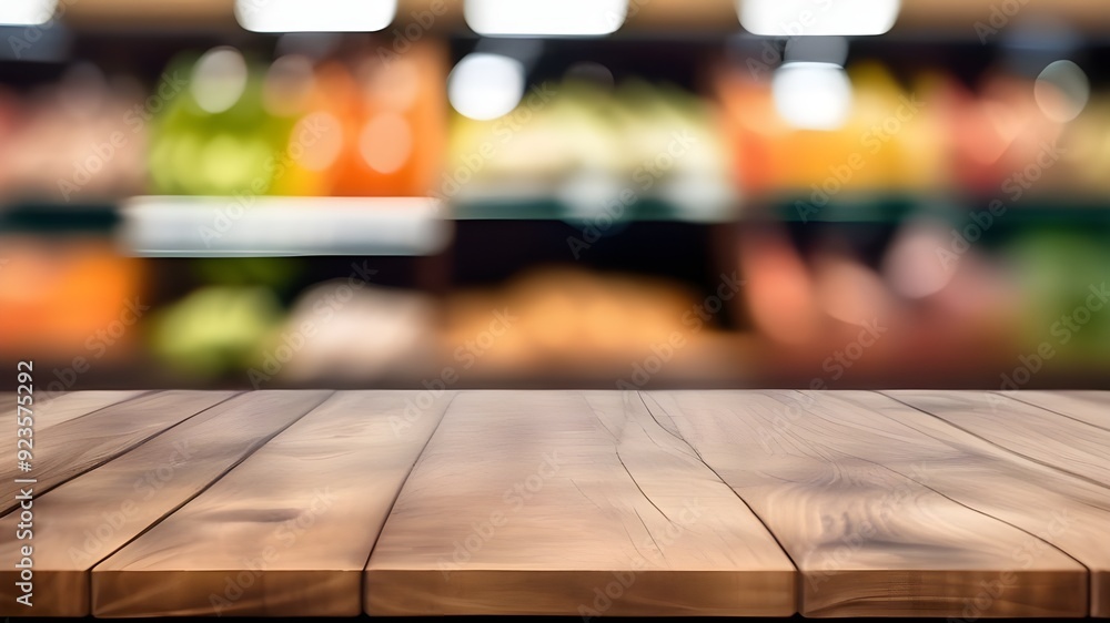 Obraz premium supermarket grocery store