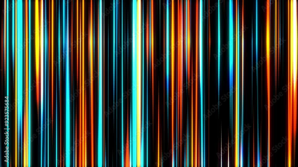 Abstract Speed Light super fast lines glowing and creating speed effect, seamless looping