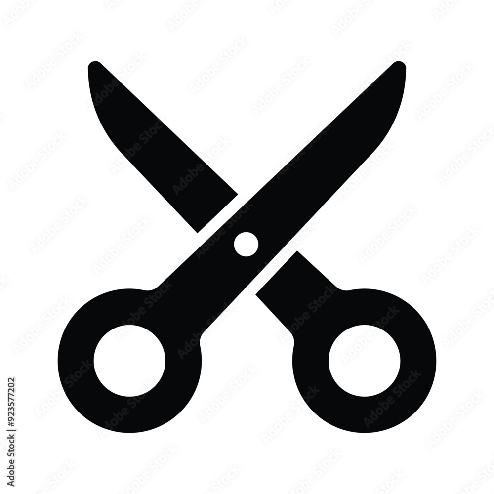 Creatively designed icon of scissors in trendy style, ready to use vector Creatively designed icon of scissors in trendy style, ready to use vector