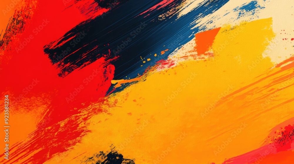 Modern abstract art background with bold brush strokes and vibrant colors. Modern abstract art background with bold brush strokes and vibrant colors.