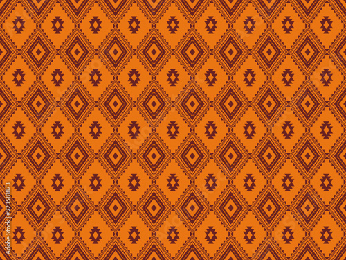 Geometric ethnic pattern seamless . seamless pattern. Design for fabric, curtain, background, carpet, wallpaper, clothing, wrapping, Batik, fabric,Vector illustration. pattern