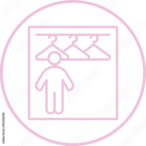 Changing Room icon Design