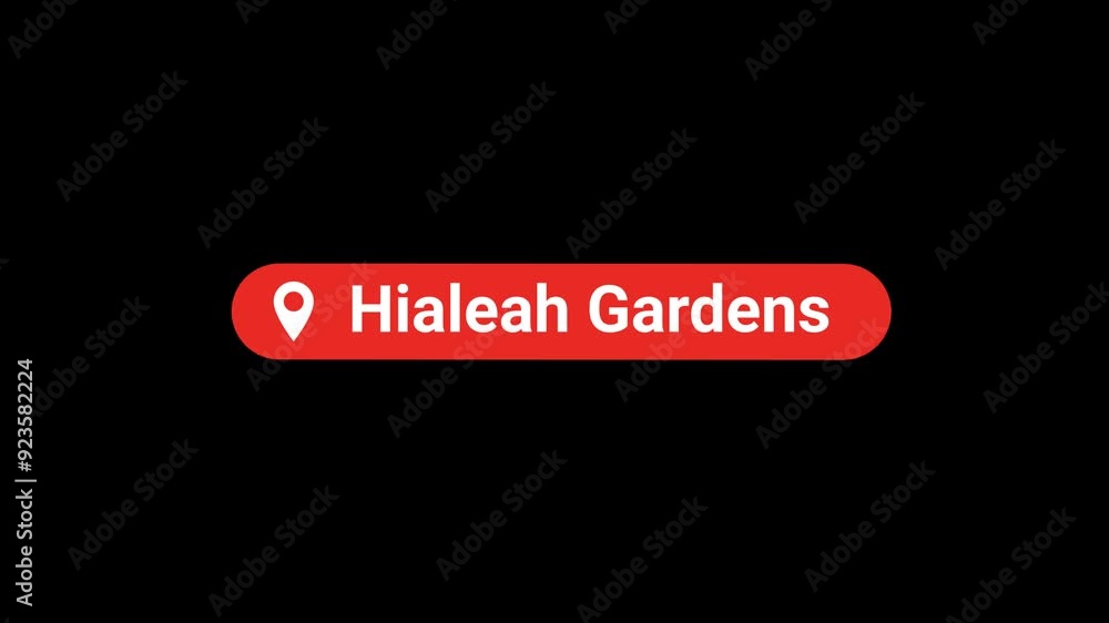 Hialeah gardens Location title Animation Hialeah gardens Location title Animation