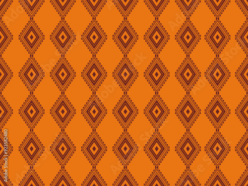 Geometric ethnic pattern seamless . seamless pattern. Design for fabric, curtain, background, carpet, wallpaper, clothing, wrapping, Batik, fabric,Vector illustration. pattern