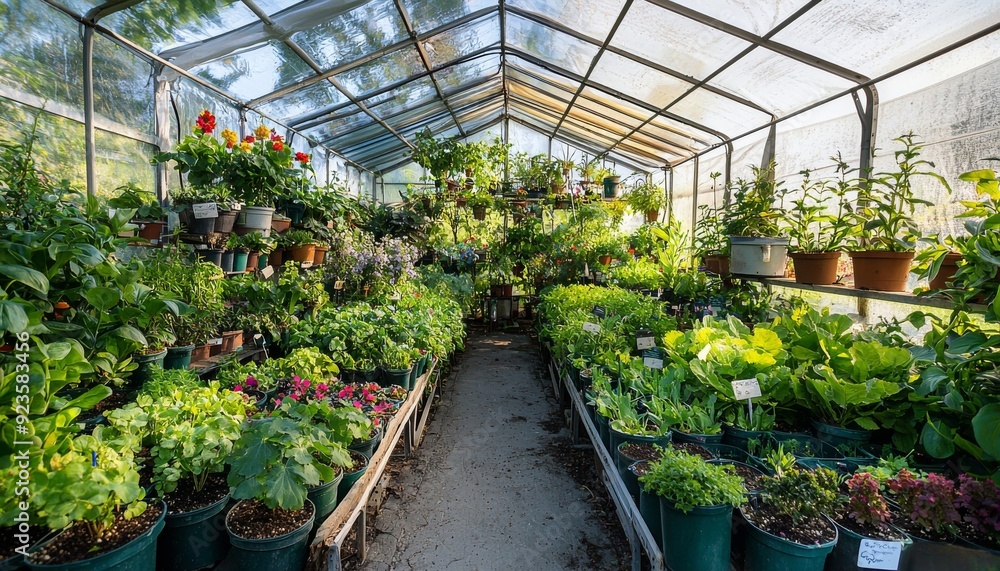plants in greenhouse plants in greenhouse
