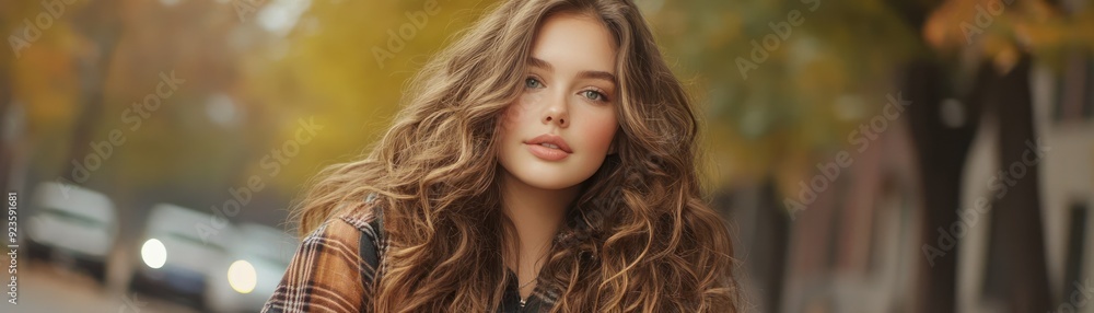 Curvy Model in a Trendy and Comfortable Casual Outfit, Showcasing Size and Fit A Stylish Look for Every Body Type Curvy Model in a Trendy and Comfortable Casual Outfit, Showcasing Size and Fit A Stylish Look for Every Body Type