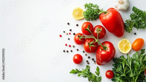 Professional Studio Lighting Setup on White Background for Food Photography
