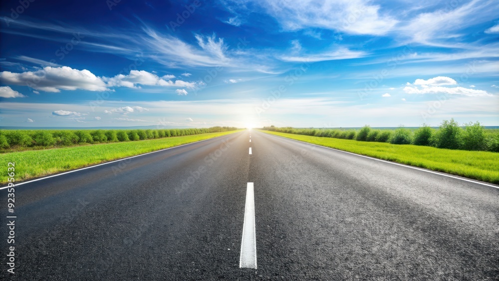Straight asphalt road isolated on background, asphalt, road, isolated,background, side view, transportation, urban, street Straight asphalt road isolated on background, asphalt, road, isolated,background, side view, transportation, urban, street