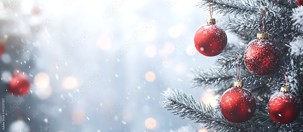 Christmas background with white snowflakes elements, New Year concept Christmas background with white snowflakes elements, New Year concept