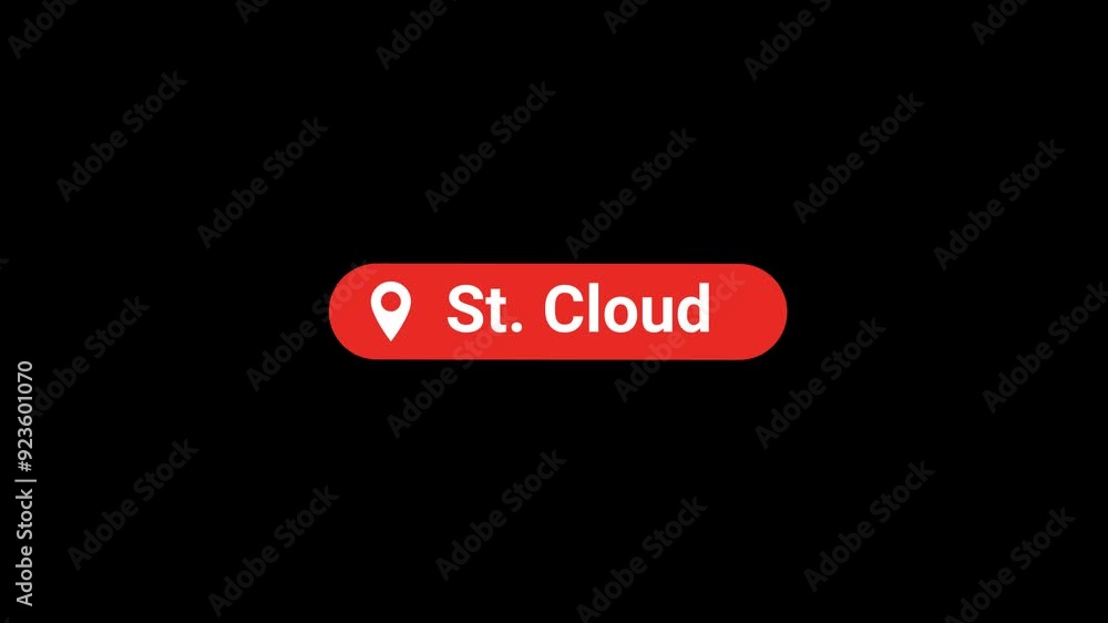 St. Cloud Location title Animation St. Cloud Location title Animation