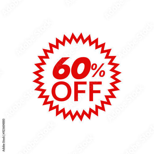 Special offer discount label with different sale percentage,10 15 25 50 off with PNG background ,transparent , red rubber stamp label