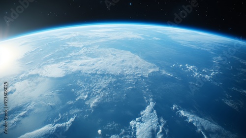 earth in space
