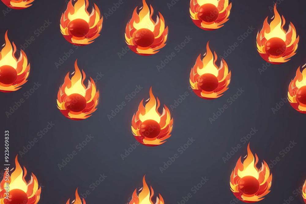 Colorful Flame Patterns Floating Against Dark Background in a Creative Abstract Design Colorful Flame Patterns Floating Against Dark Background in a Creative Abstract Design