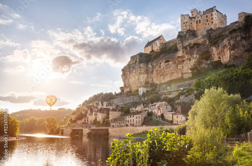 Beynac-et-Cazenac village, Périgord, Dordogne, France