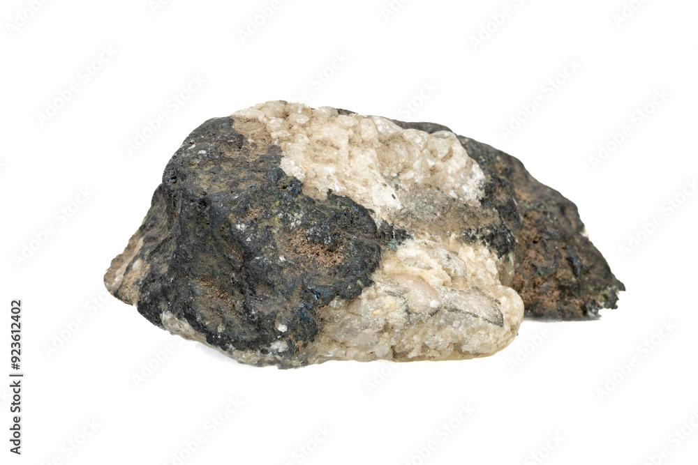 Texture of copper ore nugget, rock fragment, mineral structure, raw material for metallurgy, natural geological form Texture of copper ore nugget, rock fragment, mineral structure, raw material for metallurgy, natural geological form