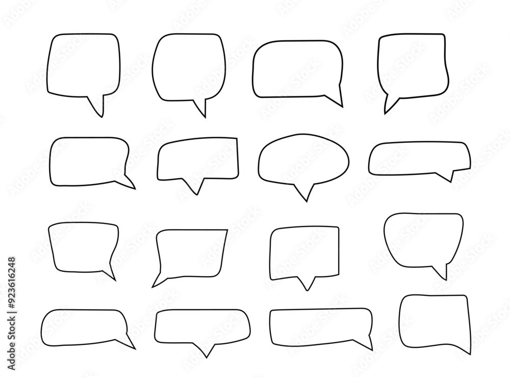 speech bubble collection. Set of speech bubble. Speech bubble comic vector. speech bubble collection. Set of speech bubble. Speech bubble comic vector.