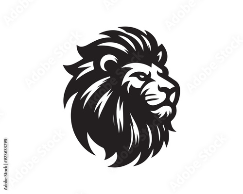 Wallpaper Mural Lion logo design vector template. lion head logo design icon vector illustration. Torontodigital.ca