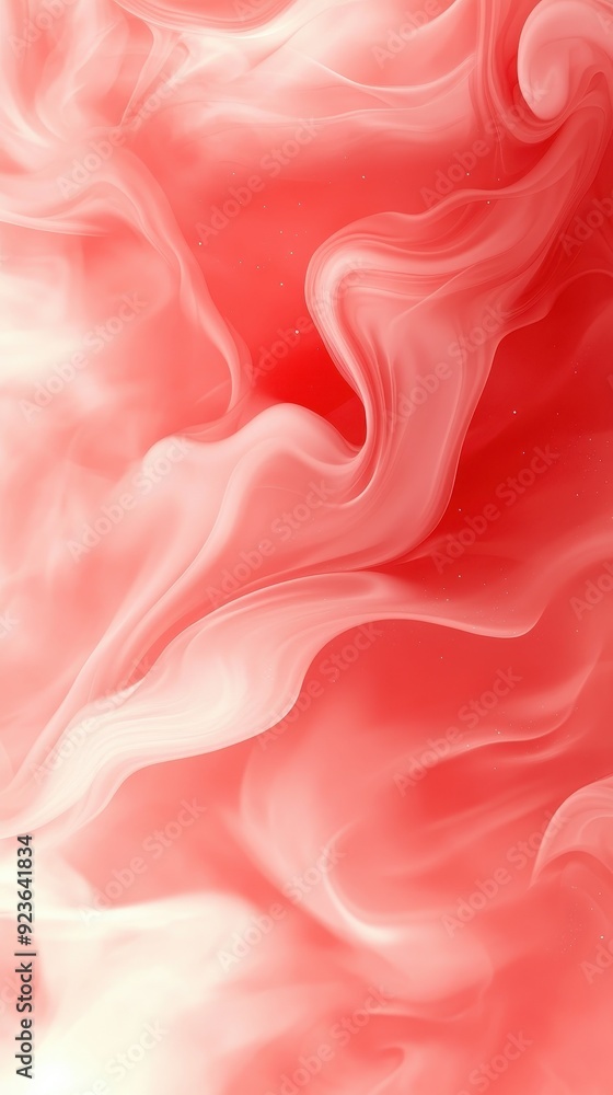 A pink and white background with a red line A pink and white background with a red line