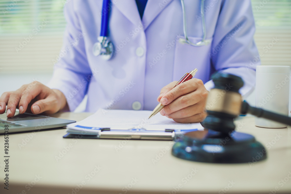 The hammer of justice is a law protecting doctors in diagnosing patients and leading to their death. Hospital insurance considers safety in judgment with lawyers, judges, courts, copy space. The hammer of justice is a law protecting doctors in diagnosing patients and leading to their death. Hospital insurance considers safety in judgment with lawyers, judges, courts, copy space.