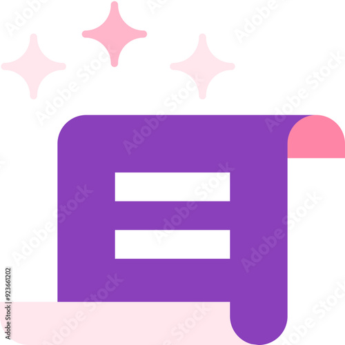 spell flat icon