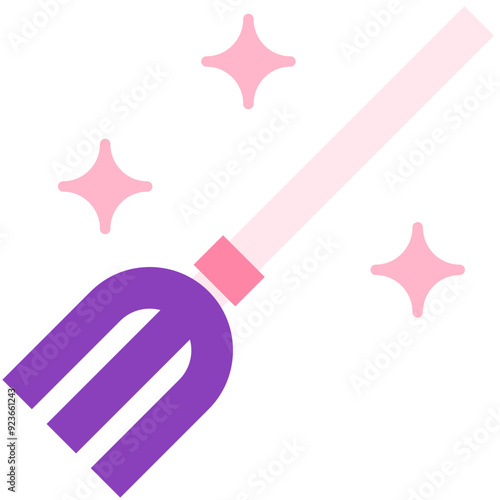 broom flat icon