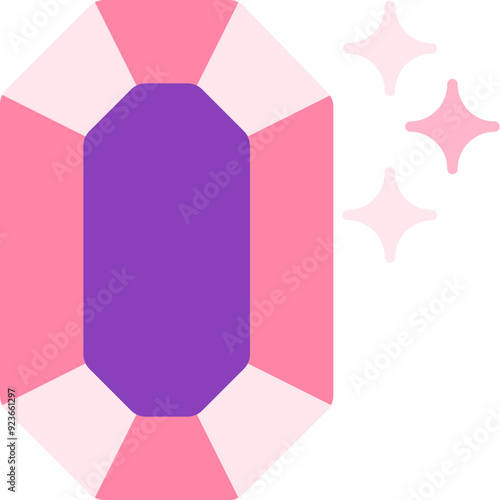 gem flat icon