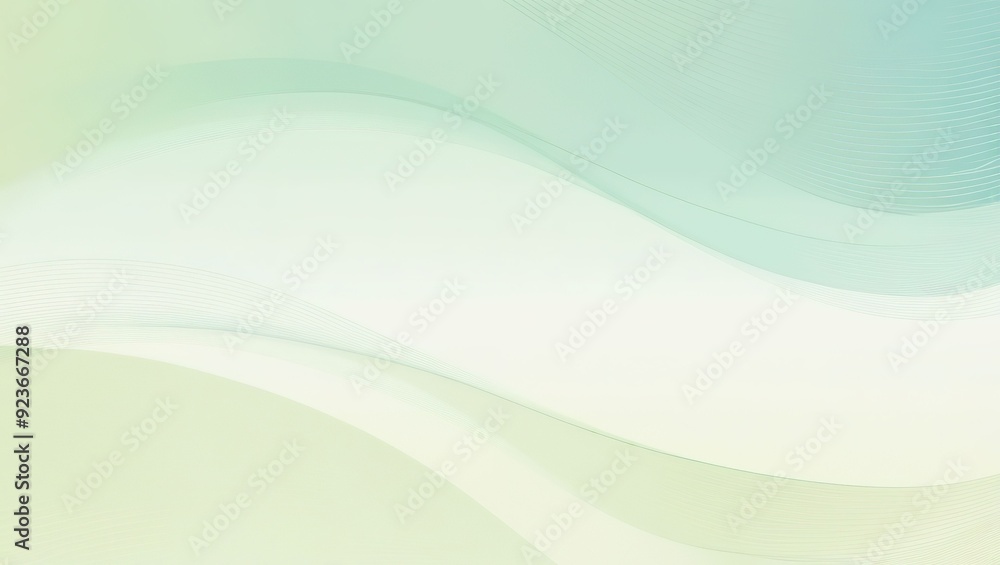 Abstract Green And White Wavy Lines Background Abstract Green And White Wavy Lines Background