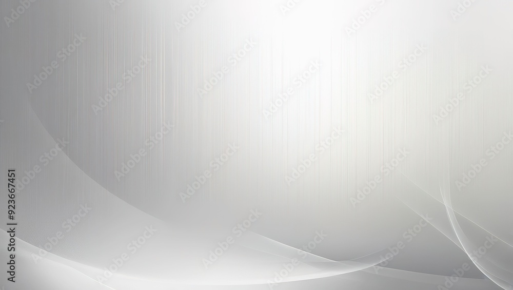 Abstract White and Grey Gradient Background with Subtle Waves Abstract White and Grey Gradient Background with Subtle Waves