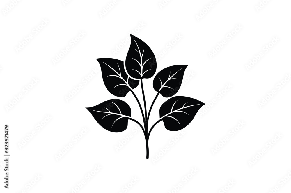 Fruit and plants silhouette vector style Fruit and plants silhouette vector style