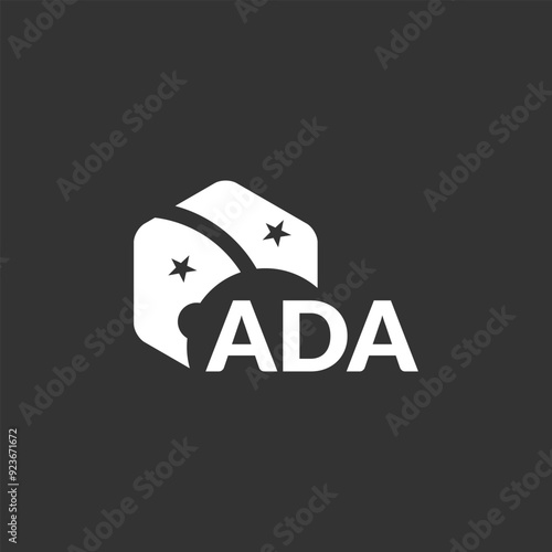ADA letter logo design on white background. Creative  modern ADA letter logo design. Vector design.