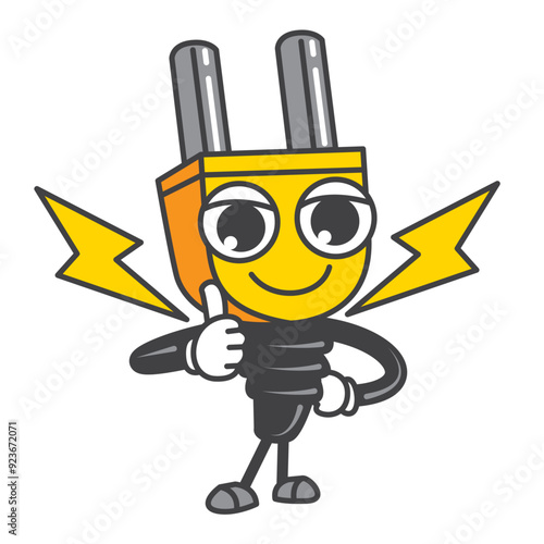 electric mascot