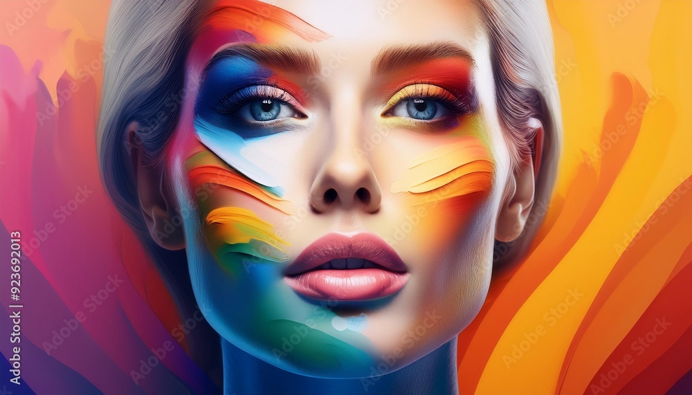 Create an abstract composition where vibrant colors and gradients blend seamlessly, representing a dynamic sense of movement and energy. Create an abstract composition where vibrant colors and gradients blend seamlessly, representing a dynamic sense of movement and energy.