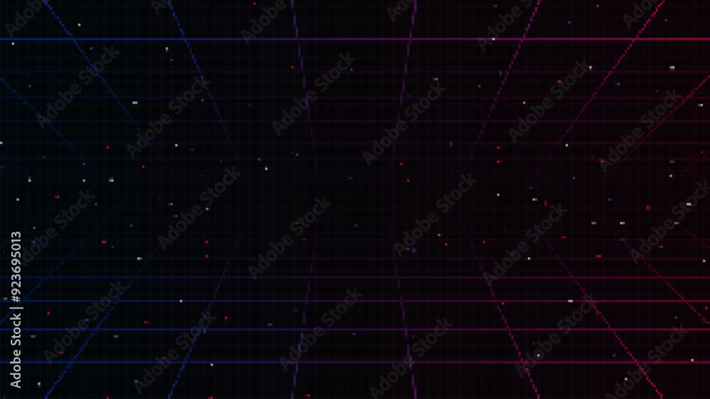 Pixel art background.8 bit game.retro game. for game assets in vector ...