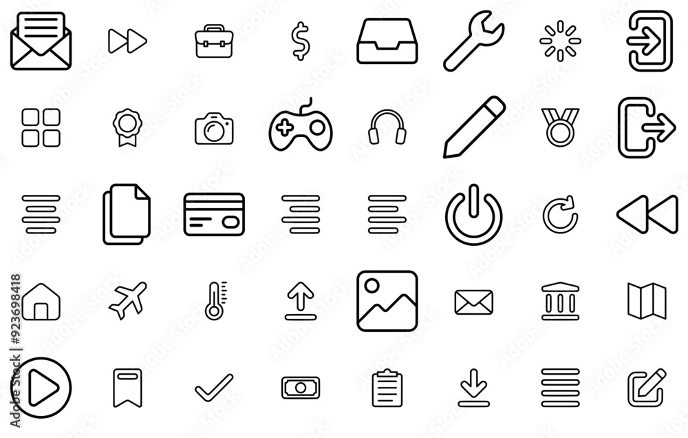 Mega Set Of Vector Essentials Line Vector Symbols Apps, Websites Ui Designs Suitable For File,Arrow,Data,Communication,Tool Infographic Simple Vector Illustration Logo Mega Set Of Vector Essentials Line Vector Symbols Apps, Websites Ui Designs Suitable For File,Arrow,Data,Communication,Tool Infographic Simple Vector Illustration Logo