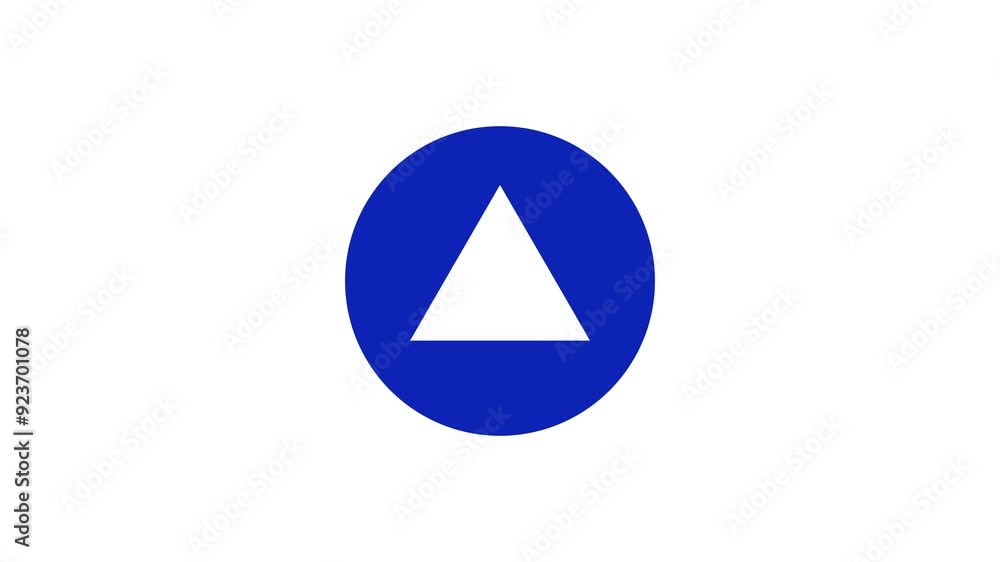 Video play icon animation 4k video Video play icon animation 4k video
