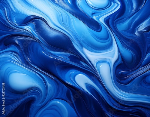 Texture, blue petroleum background, abstract blue petroleum wallpaper, wavy back, generative IA