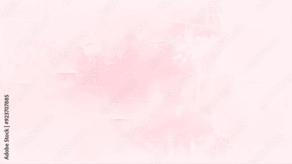Fototapeta premium Abstract Illustration watercolor painted background vector. Abstract pink and white painted texture.