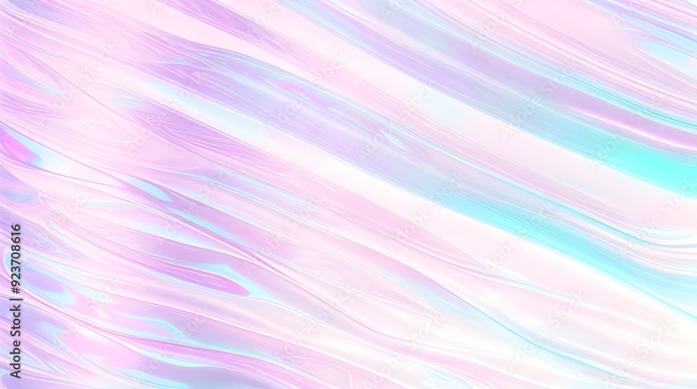 Holographic background seamless trendy iridescent light foil texture. Soft holographic pastel unicorn marble background pattern. Modern pearlescent blurry abstract swirl illustration.
Holographic background seamless trendy iridescent light foil texture. Soft holographic pastel unicorn marble background pattern. Modern pearlescent blurry abstract swirl illustration.