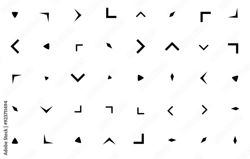 Set Of Linear Arrows Icons Collection Isolated Silhouette Solid Icons Including Pointer,Left,Arrow,Dark,Direction Solid Icon Collection. Vector Illustration Set Of Linear Arrows Icons Collection Isolated Silhouette Solid Icons Including Pointer,Left,Arrow,Dark,Direction Solid Icon Collection. Vector Illustration