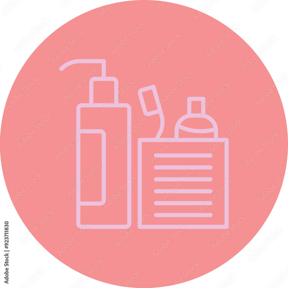 Toiletries icon Design Toiletries icon Design