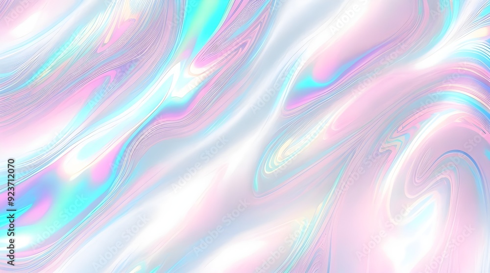 Holographic background seamless trendy iridescent light foil texture. Soft holographic pastel unicorn marble background pattern. Modern pearlescent blurry abstract swirl illustration. Holographic background seamless trendy iridescent light foil texture. Soft holographic pastel unicorn marble background pattern. Modern pearlescent blurry abstract swirl illustration.