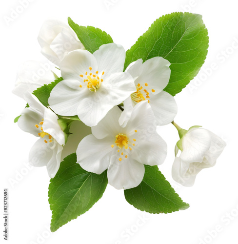 jasmine flower on a white background