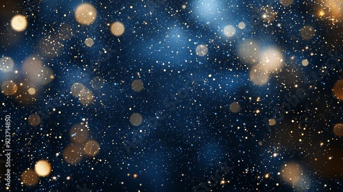 The night sky is adorned with beautiful fireworks during the holidays